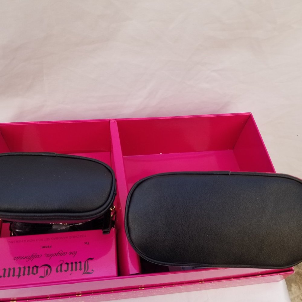 Juicy Couture Matching set 11JCBP7JC-BMR Bowler Handbag Mom and her Mini BNWT - Picture 11 of 14
